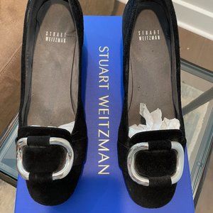 Stuart Weitzman Suede Wedge